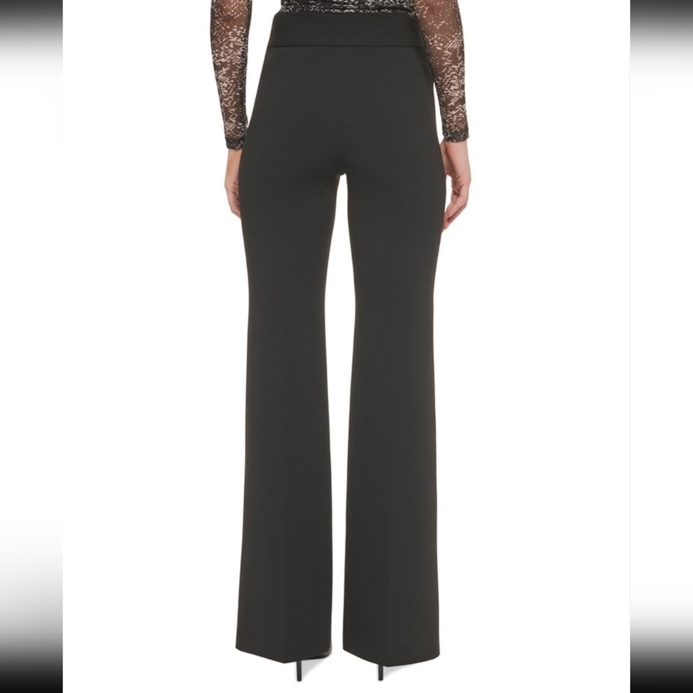 DKNY Black Wide-Leg Women's Pants